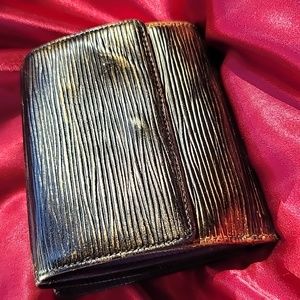 CUSTOM Louis Vuitton Epi 2 Snap Wallet ANTIQUE BRONZE Athentic